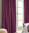 Blackout curtain purple red Charlize