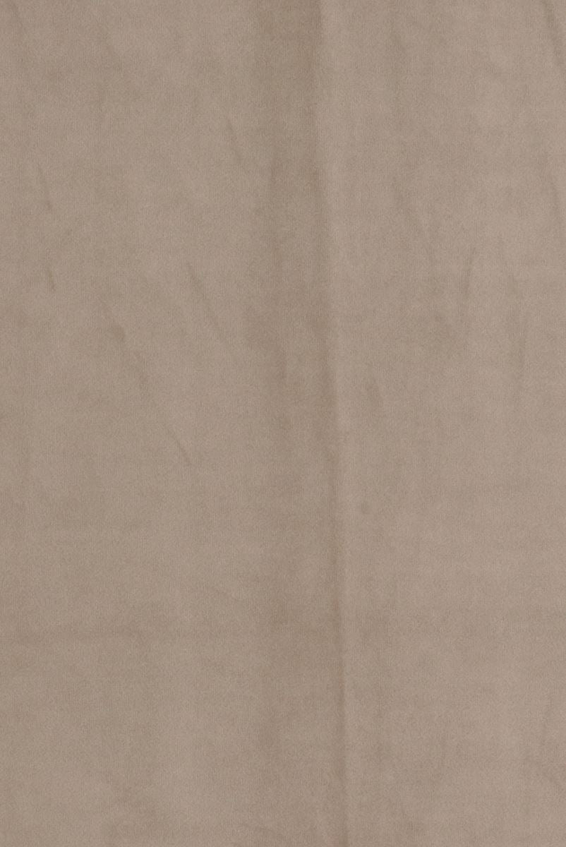 Night curtain dark beige Velvet