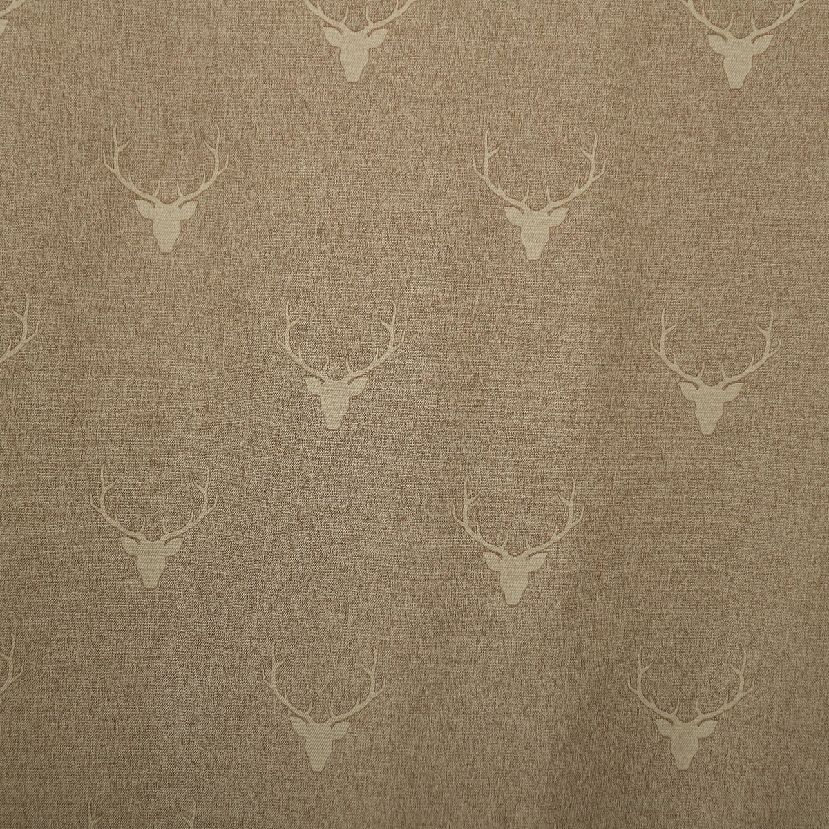 Night curtain beige stag jump