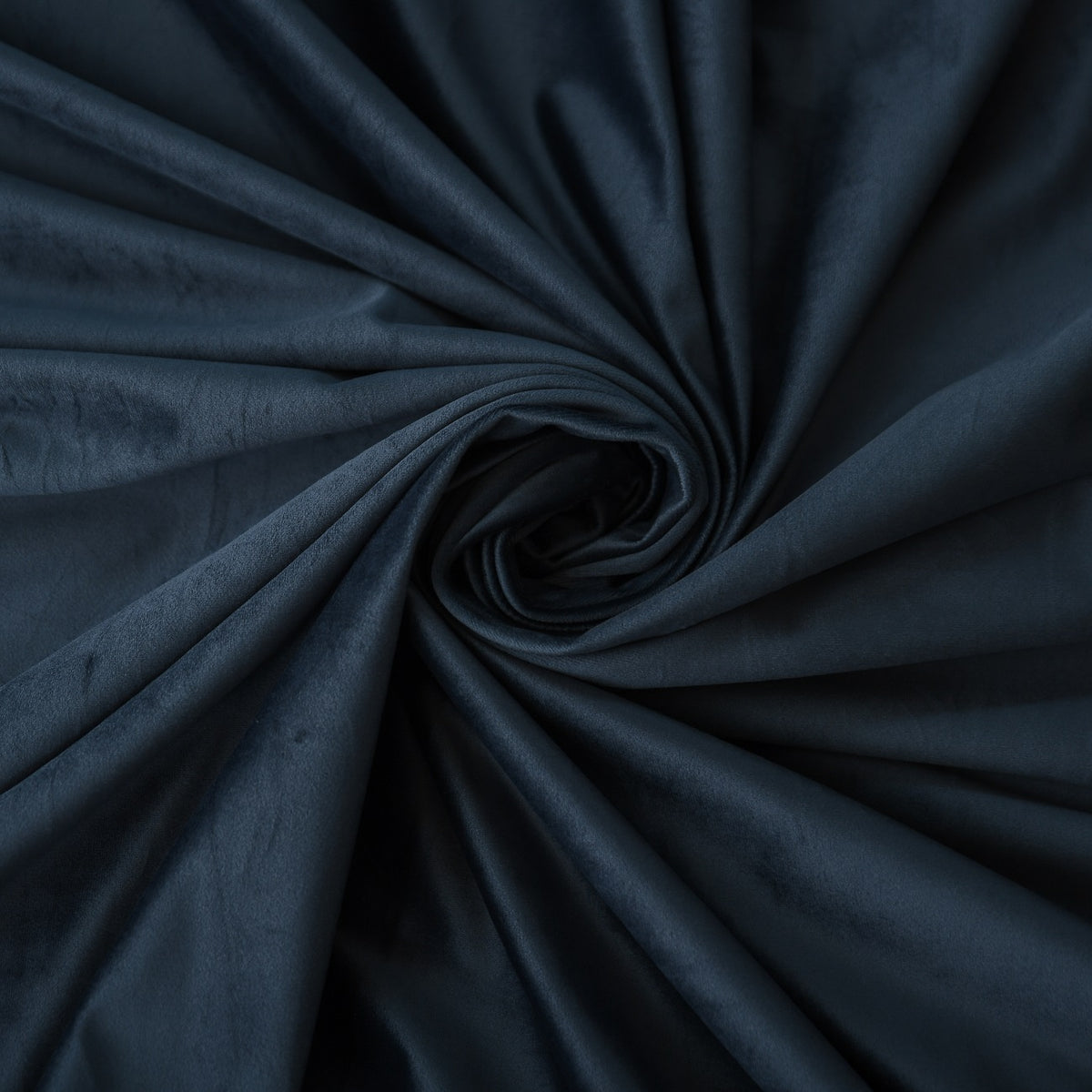 Night curtain dark blue Velvet