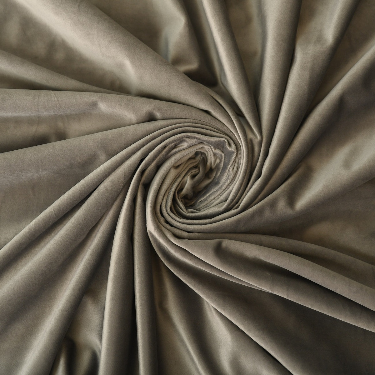 Night curtain stone gray Velvet
