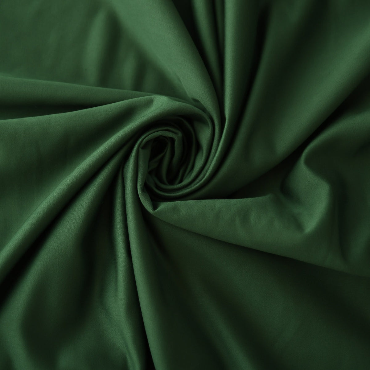 Night curtain dark green soft
