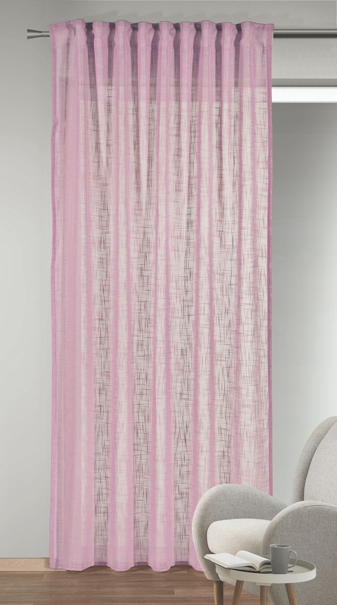 Day curtain pink Johann