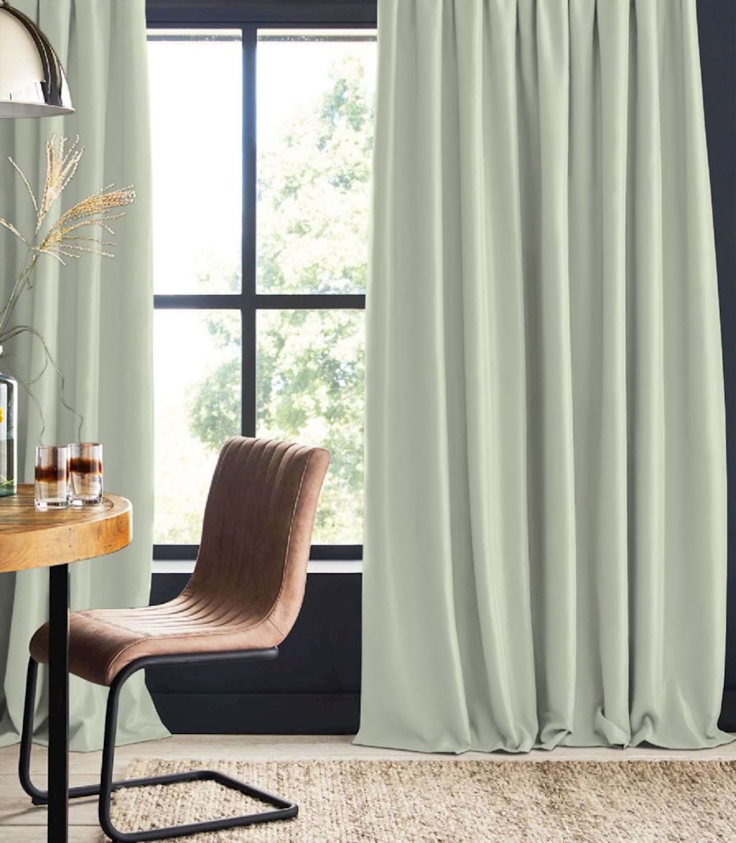 Night curtain light green Driss