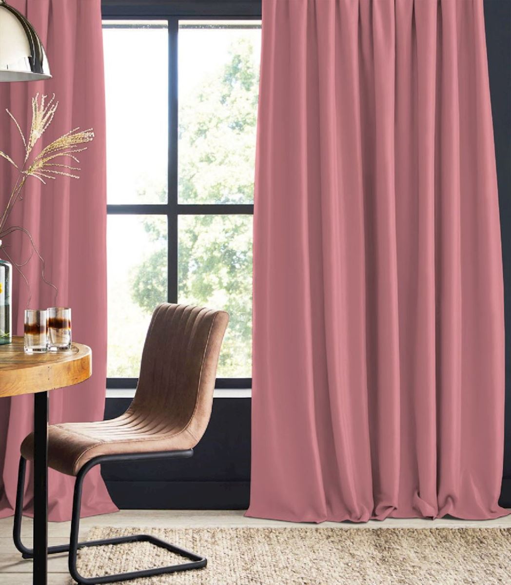 Night curtain red Driss