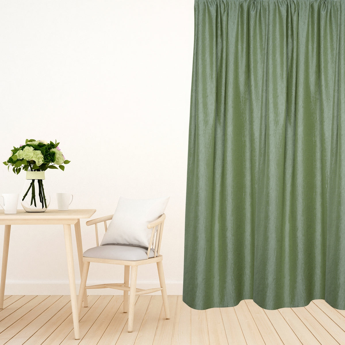 Night curtain light green Till