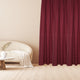 Nachtvorhang weinrot Till