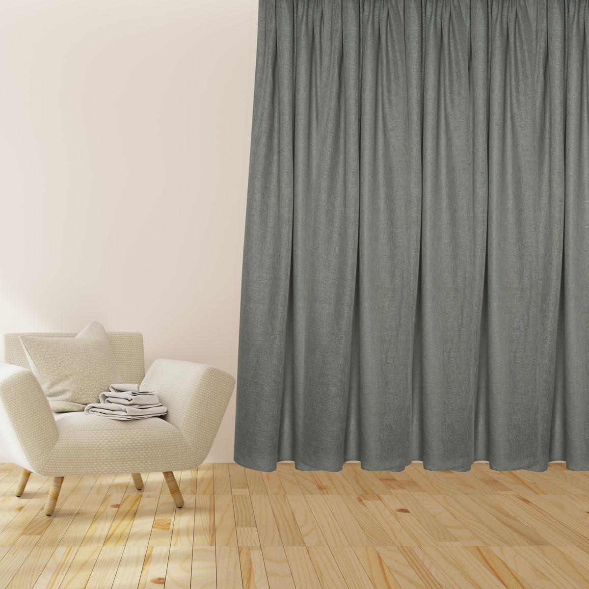 Day curtain light taupe Vliet