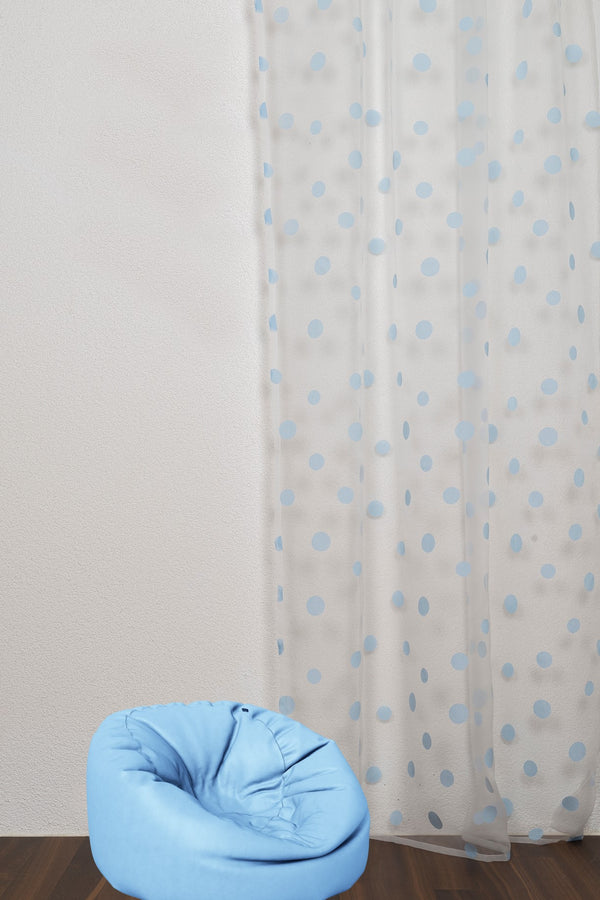 Day curtain "Dots" blue Momo