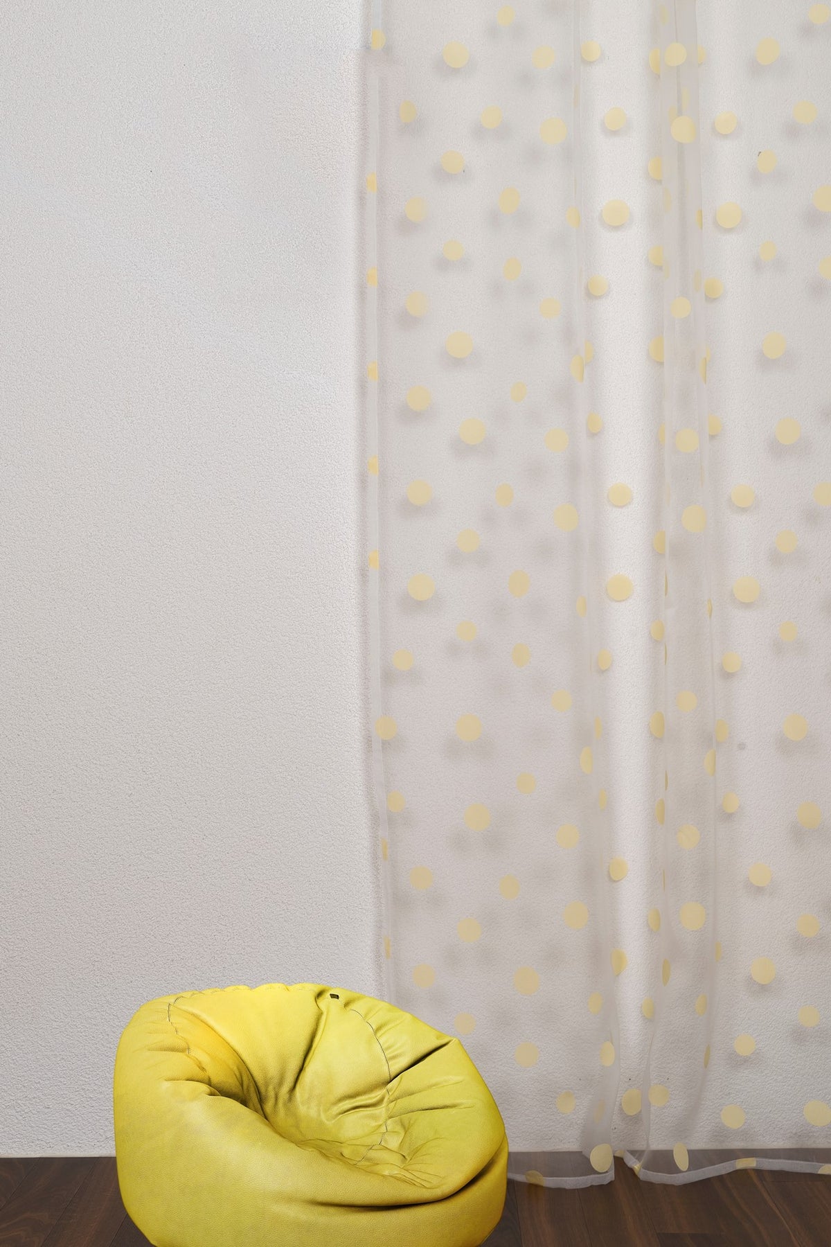 Day curtain yellow Momo