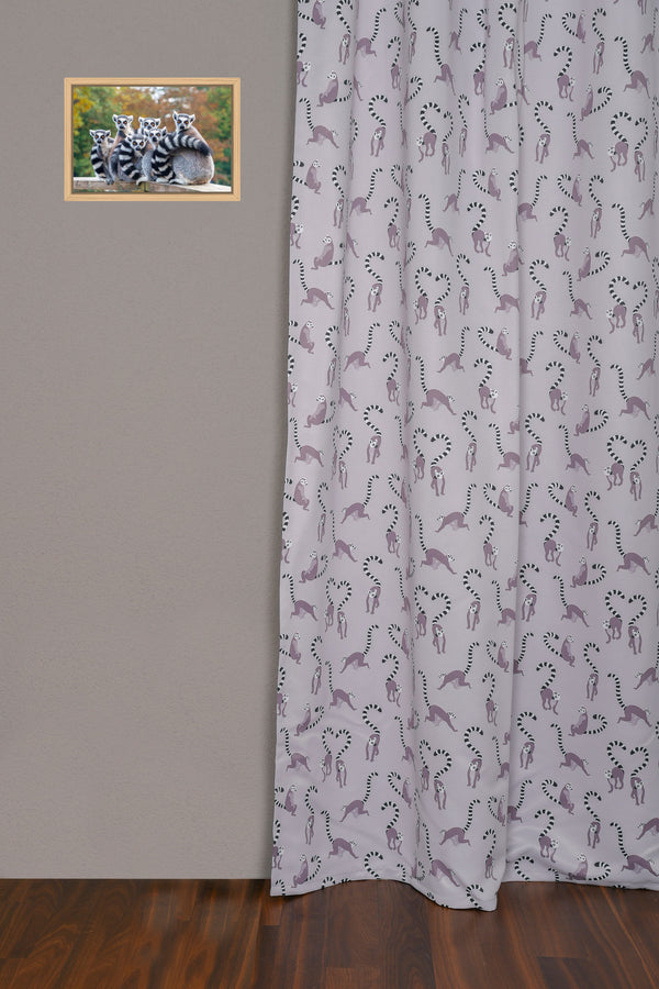 Tenda oscurante grigio lemuri