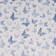Blackout curtain blue summer bird 