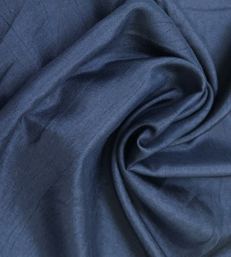 Nachtvorhang dunkelblau Uni Nacht