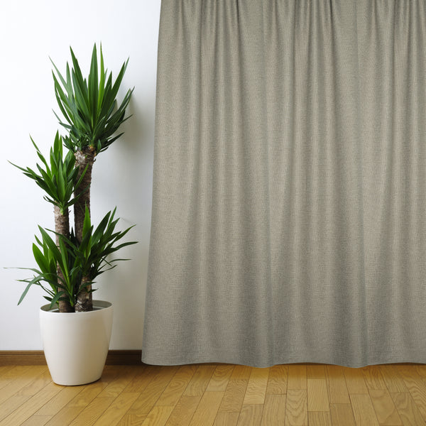 Night curtain "Recycling curtain" dark beige Discover