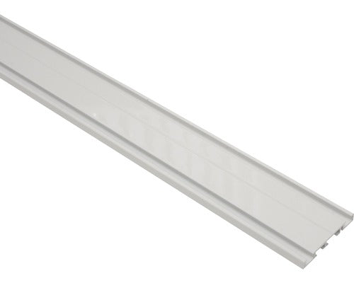 Curtain rail aluminum 2-run white 200cm