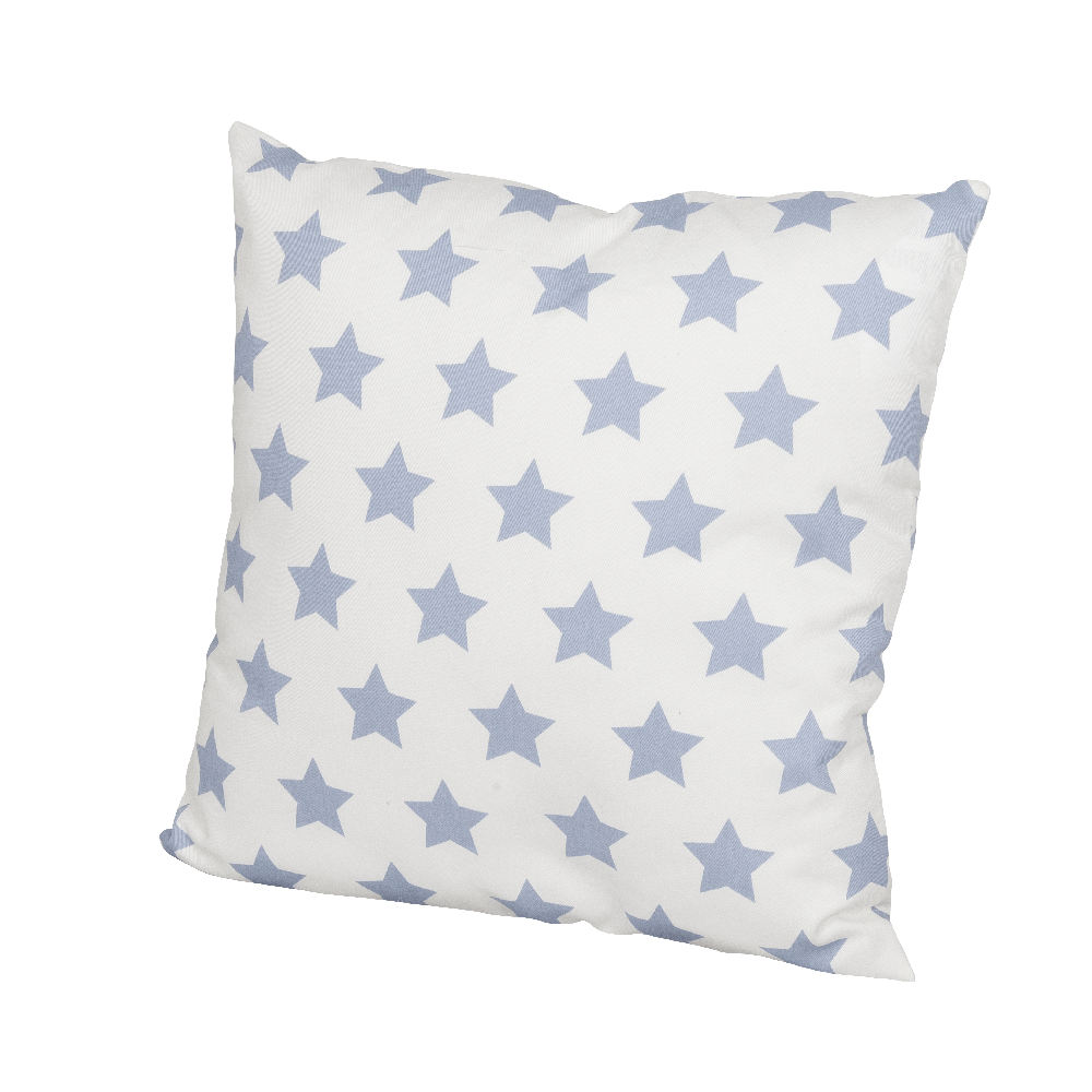 Cushion blue stars